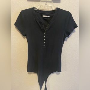 Abercrombie & Fitch black bodysuit!